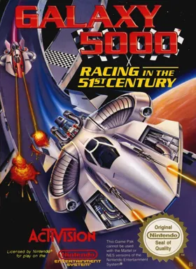 Galaxy 5000 - Racing in the 51st Century (USA) box cover front